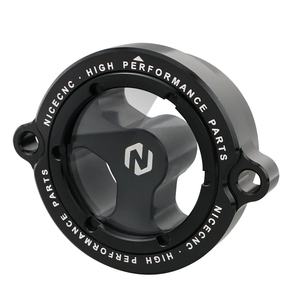 Transparent Engine Oil Filter Cover Cap For Kawasaki KLR 650 1987-2024 - Image 12