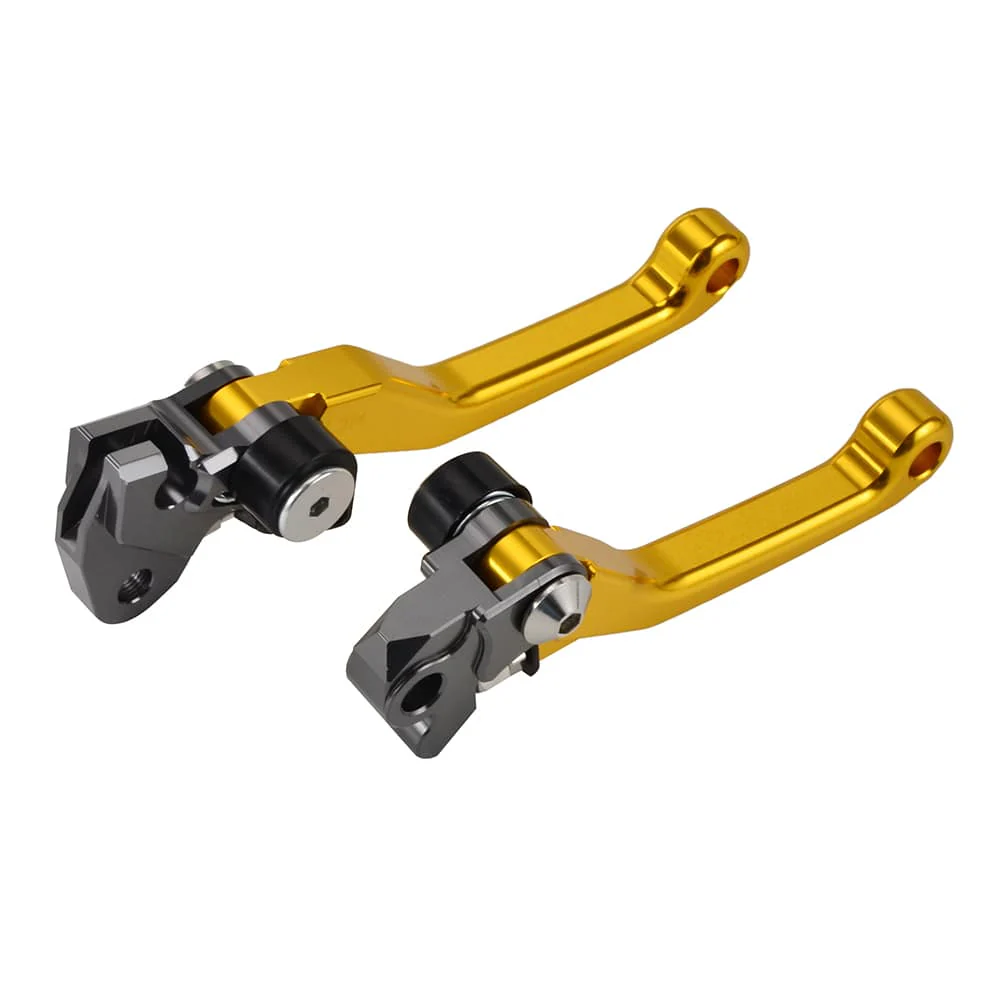 Pivot Brake Clutch Levers For Kawasaki KX65 KX85 KX100 KX125 KX250 Suzuki RM65 - Image 3