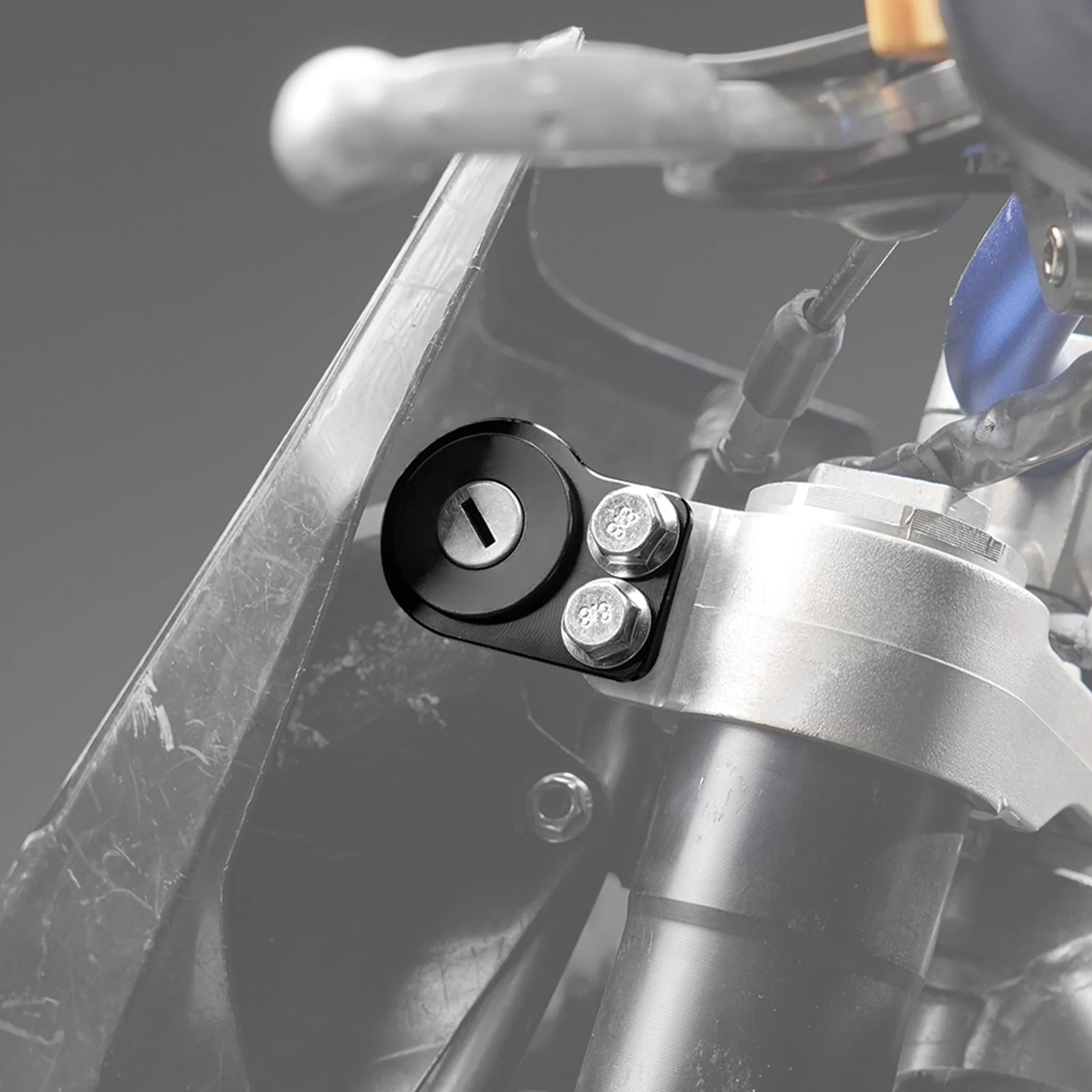Key Ignition Switch Relocation Bracket For Suzuki DRZ400SM 2005-2024 - Image 2