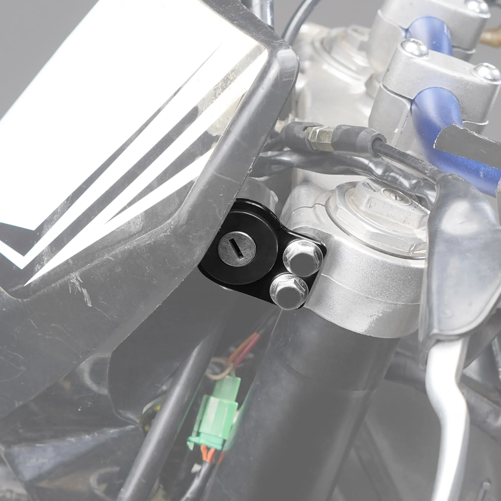 Key Ignition Switch Relocation Bracket For Suzuki DRZ400SM 2005-2024 - Image 3