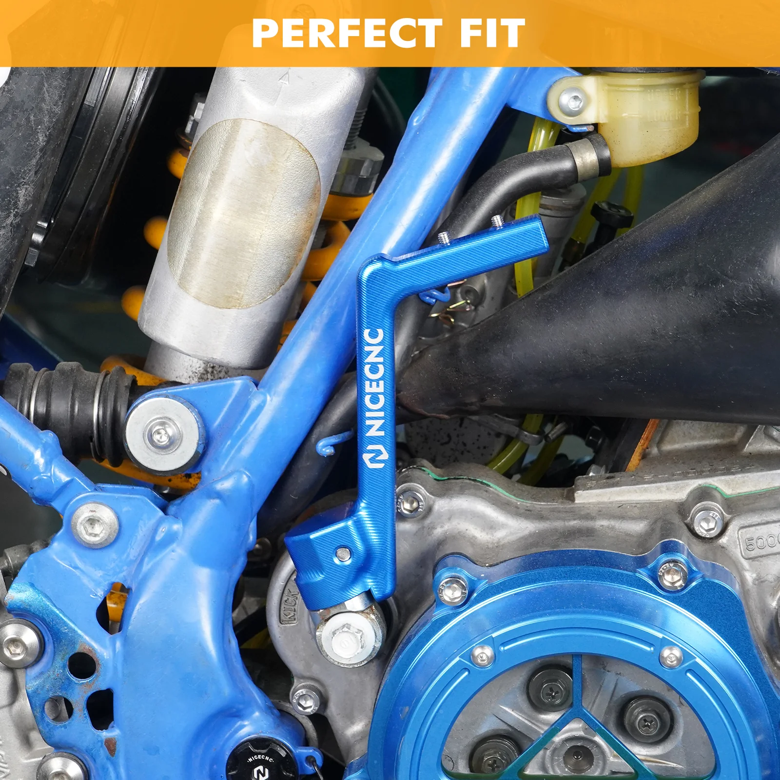 Kick Start Starter Lever Pedal Arm For Yamaha YZ85 2002-2018 - Image 3