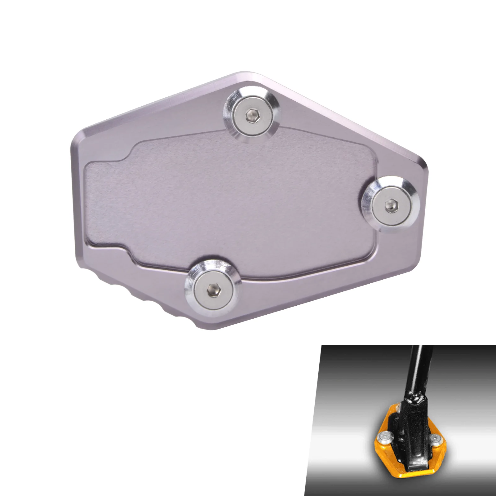 Kickstand Extension Plate Pad For Ducati Monster 1200S 1200 821 796 795 - Image 4
