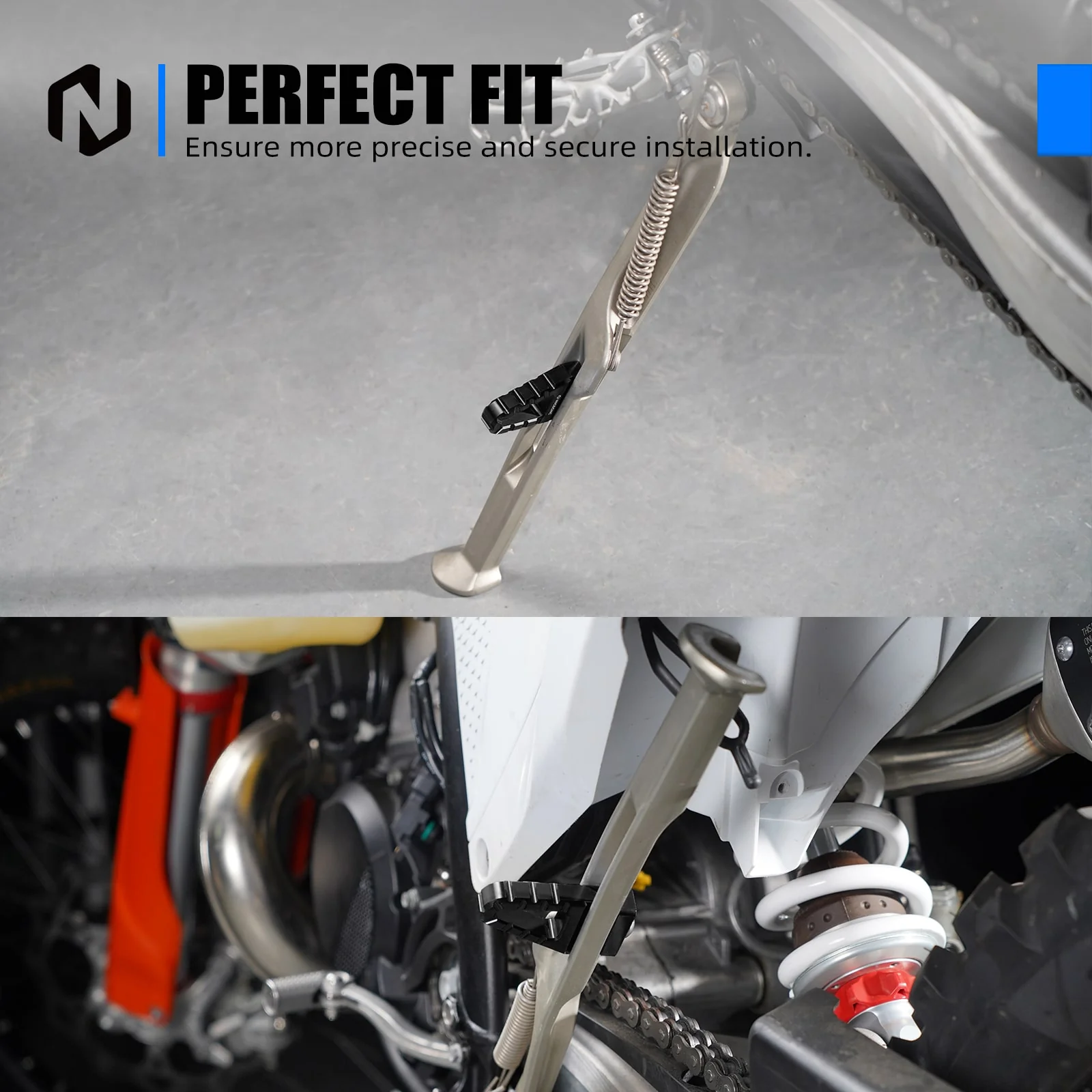 Kickstand Peg For KTM 125-500 XC-F/XC-W/EXC Husqvarna 150-501 TE FE Gas Gas 250-500 - Image 4
