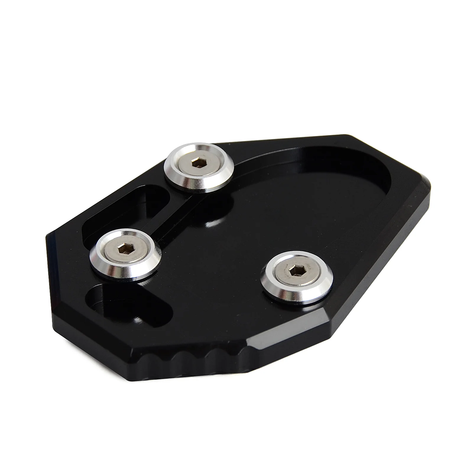 Kickstand Side Stand Extension Plate Pad for Yamaha FZ6-S2 ABS 2004-2009 - Image 2