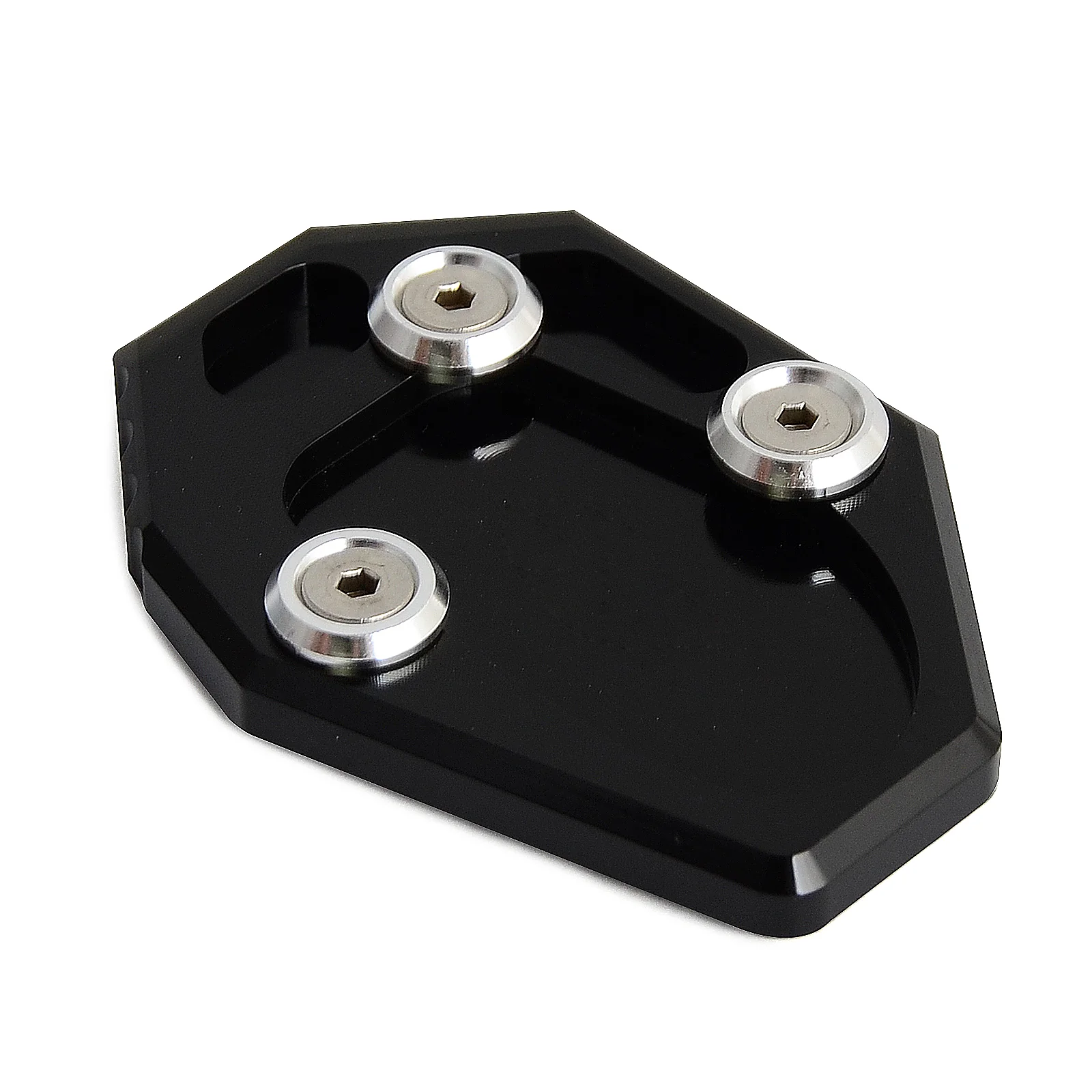 Kickstand Side Stand Extension Plate Pad for Yamaha FZ6-S2 ABS 2004-2009 - Image 3