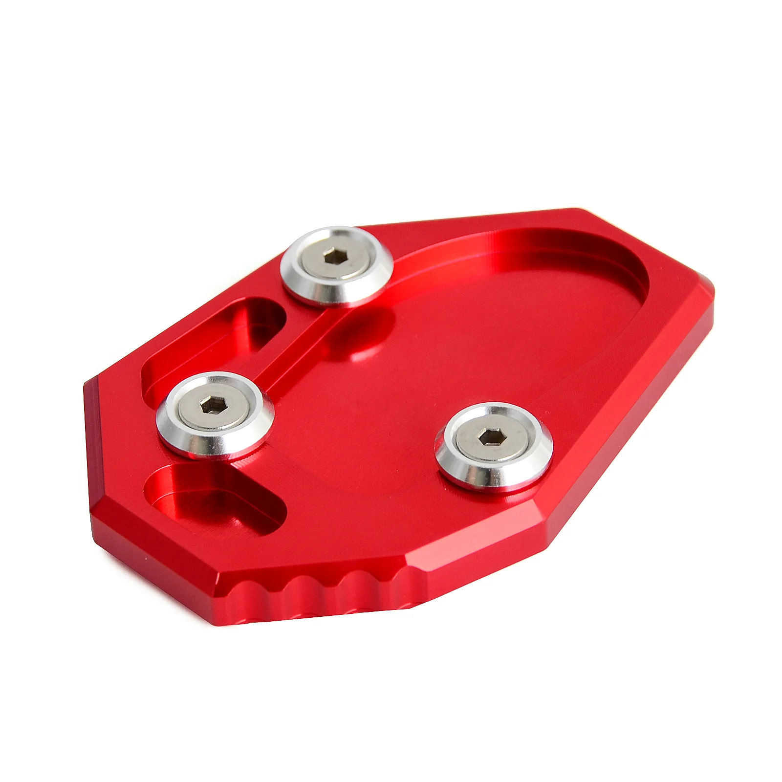Kickstand Side Stand Extension Plate Pad for Yamaha FZ6-S2 ABS 2004-2009 - Image 5