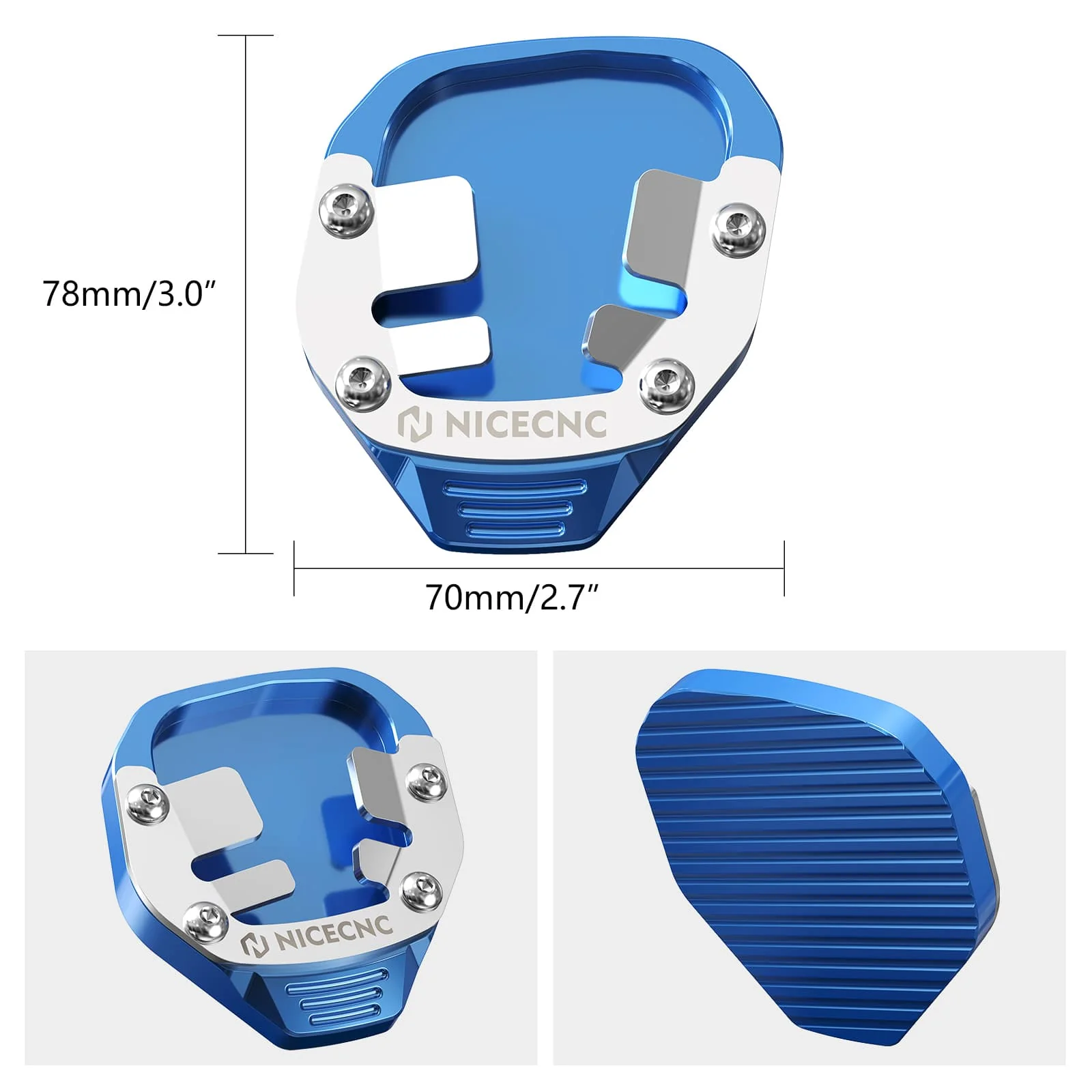 Kickstand Side Stand Pad Extension for Yamaha Tenere 700 XTZ700 2019-2024 - Image 10