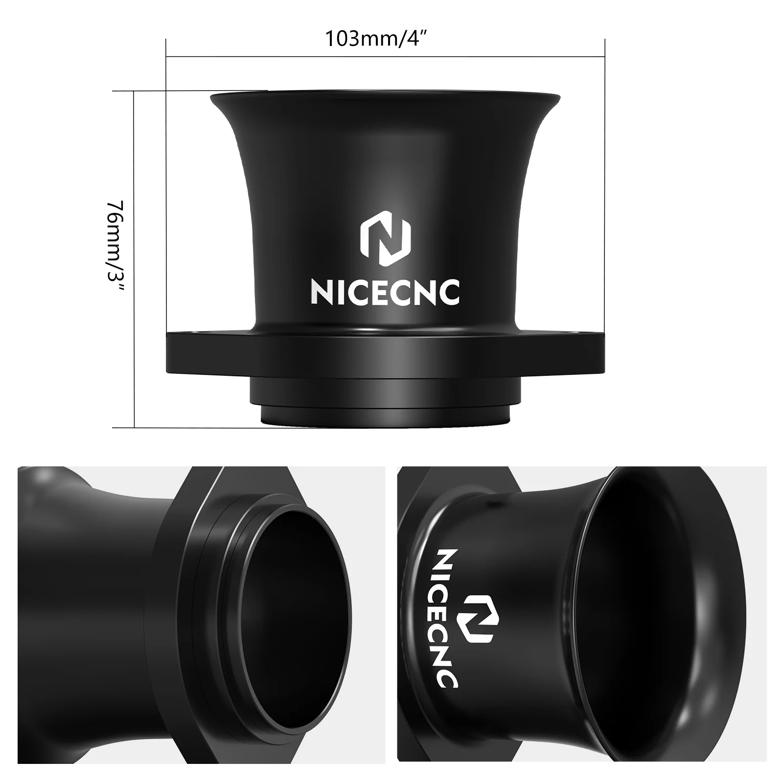 High Performance 65mm Short Intake Trumpet For KTM 1190 1290 Adventure R / S - Image 3