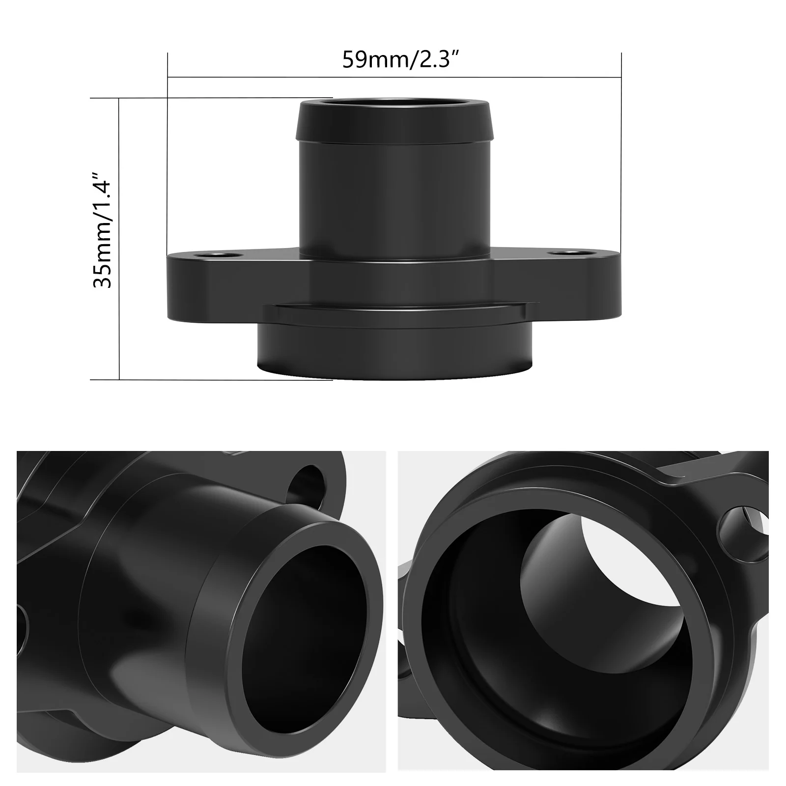 Thermostat Housing Cover Water Pipe Fitting For KTM 1290 Adventure R 1390 Super Duke - Image 2