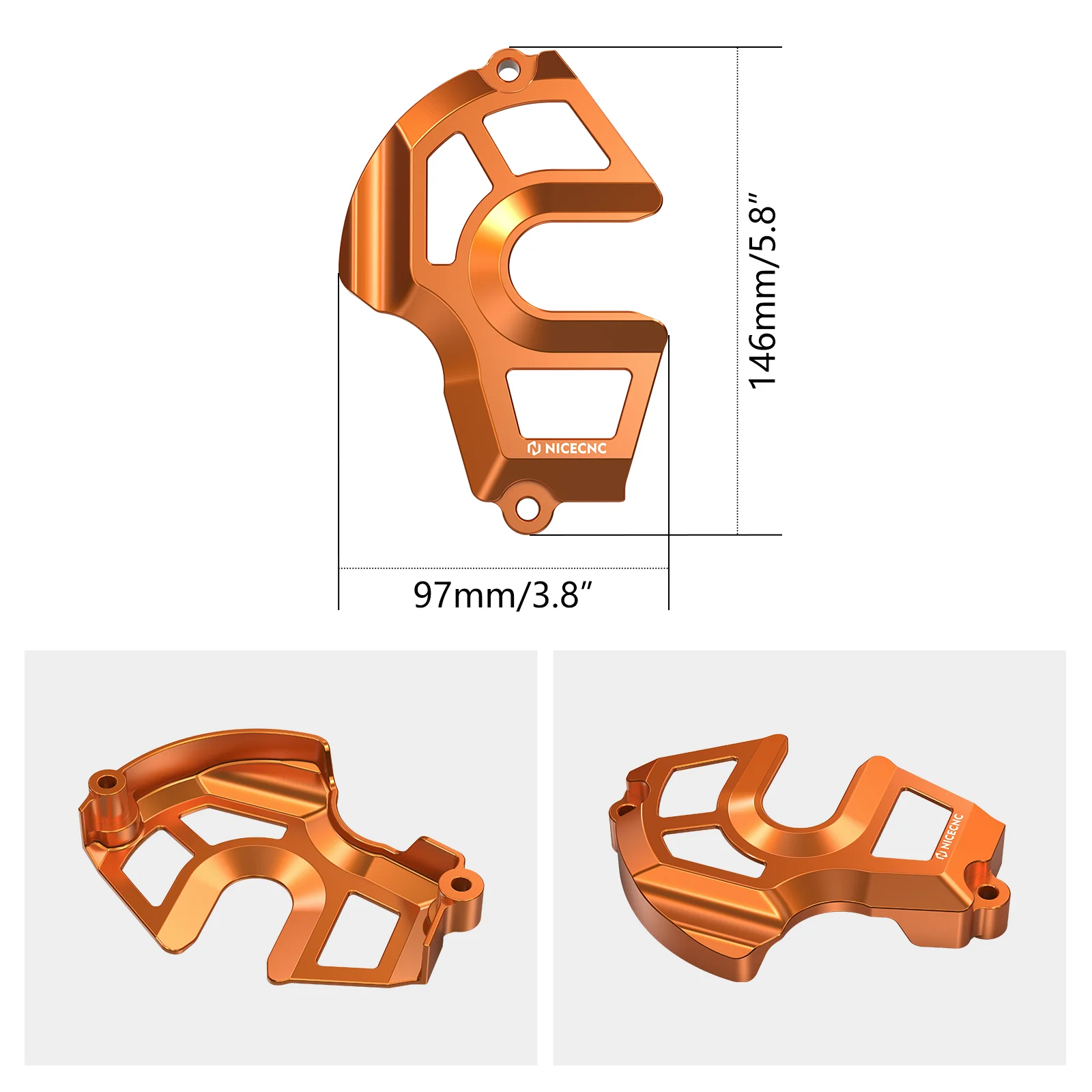 Front Sprocket Cover Chain Guard For KTM 1290 Super Adventure Duke R / S - Image 2