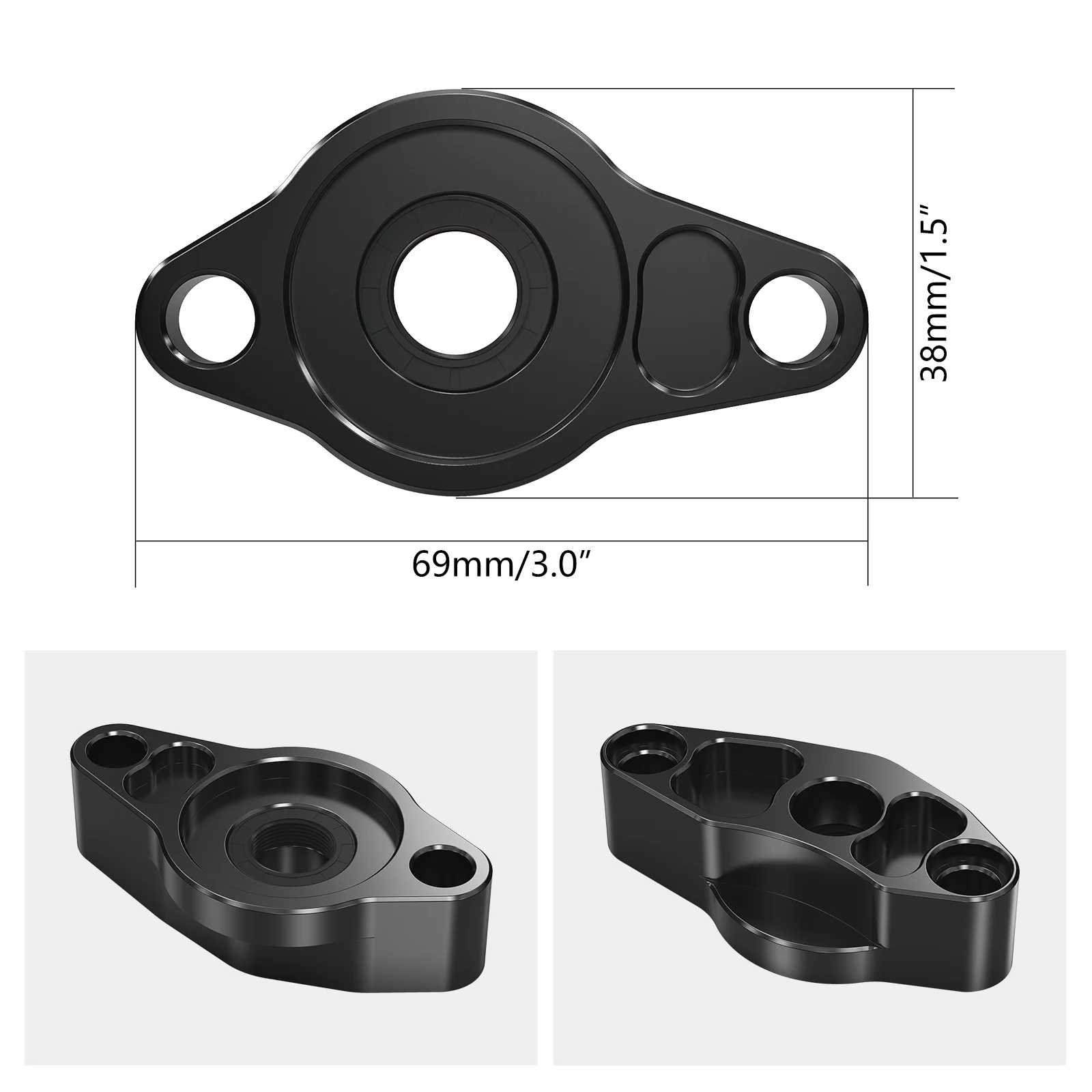 Clutch Slave Cylinder Mounting Plate For KTM 950 1190 Adventure 990 Super Duke 1290 SAR - Image 8