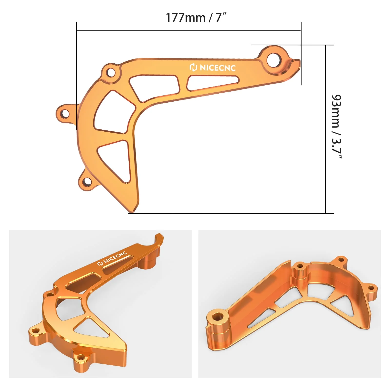 Sprocket Cover Case Chain Saver Guard For KTM 390 Adventure 20-24 390 DUKE 17-23 - Image 4