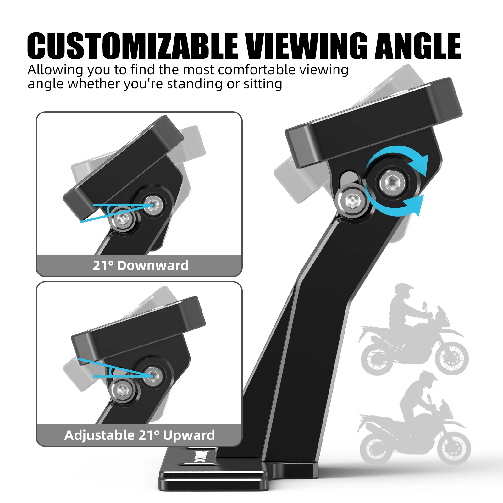 GPS Navigation Device Mount Holder Bracket For KTM 390 Adventure 2025-2026 - Image 6