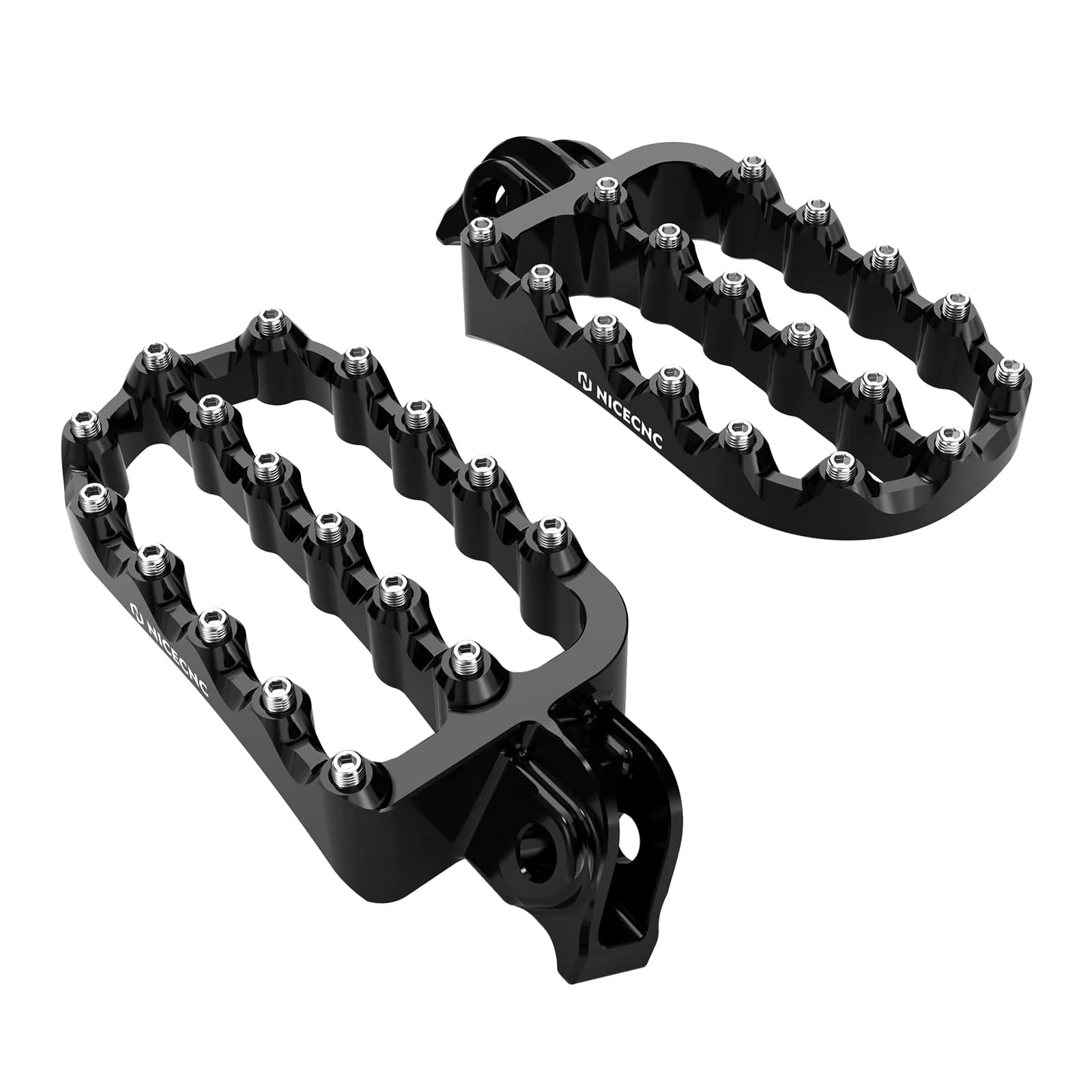 Forged 0° Horizontal Flat Wide Enlarged Foot Pegs For KTM 390 Adventure 2020-2024 - Image 10