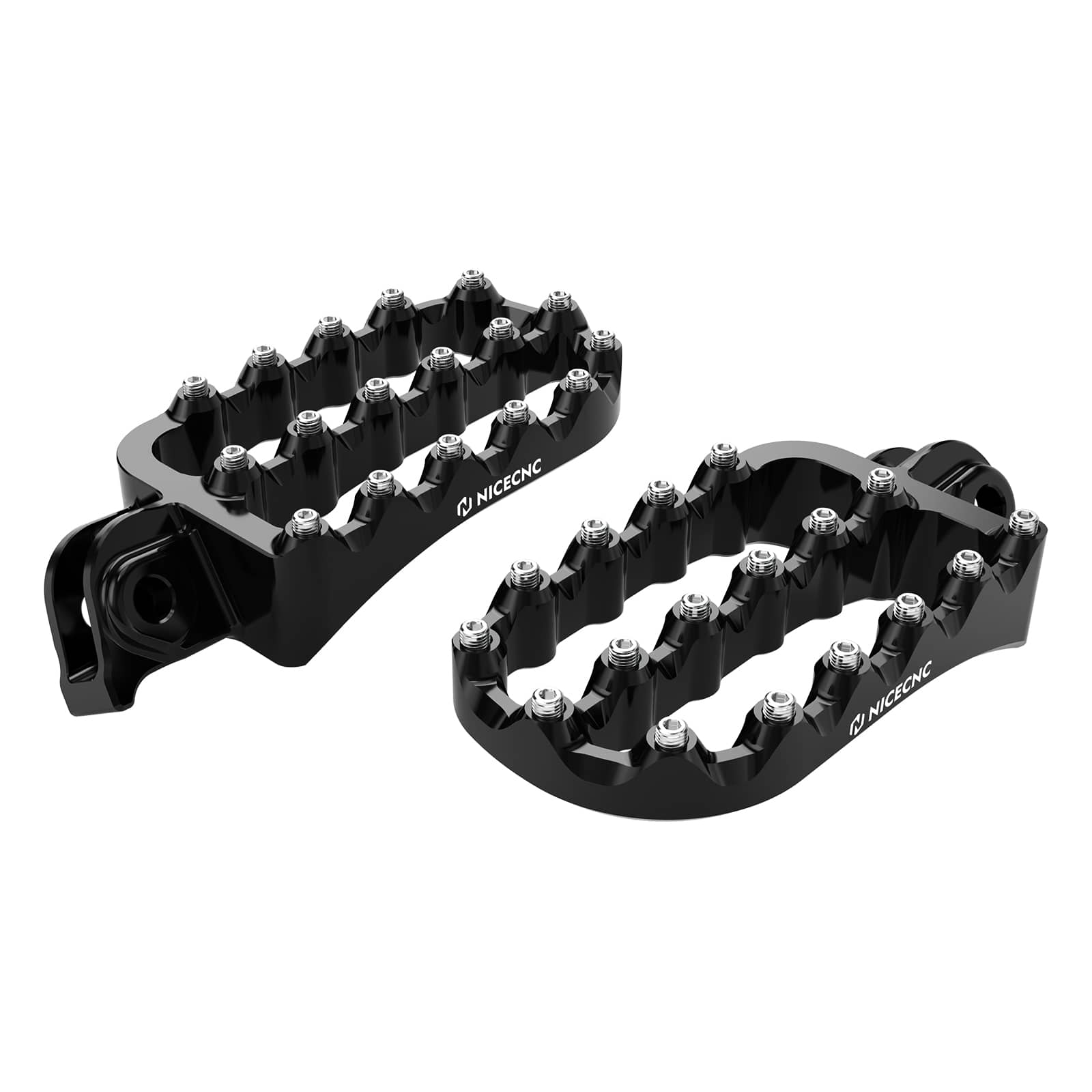 Forged 0° Horizontal Flat Wide Enlarged Foot Pegs For KTM 390 Adventure 2020-2024 - Image 11