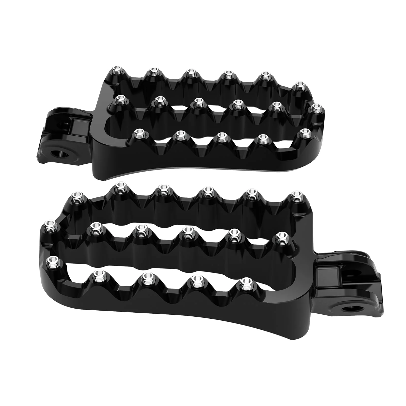Forged 0° Horizontal Flat Wide Enlarged Foot Pegs For KTM 390 Adventure 2020-2024 - Image 12