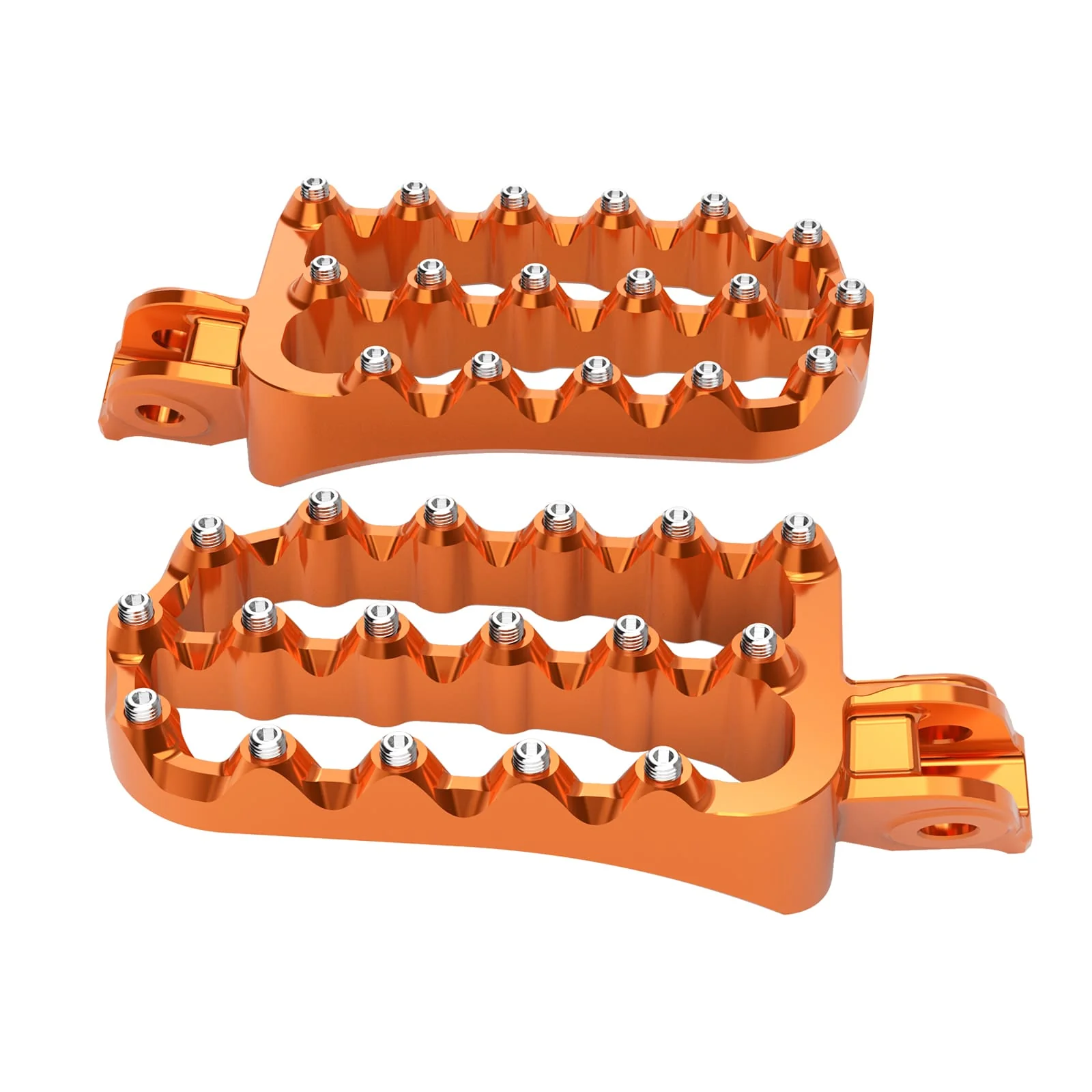 Forged 0° Horizontal Flat Wide Enlarged Foot Pegs For KTM 390 Adventure 2020-2024 - Image 7