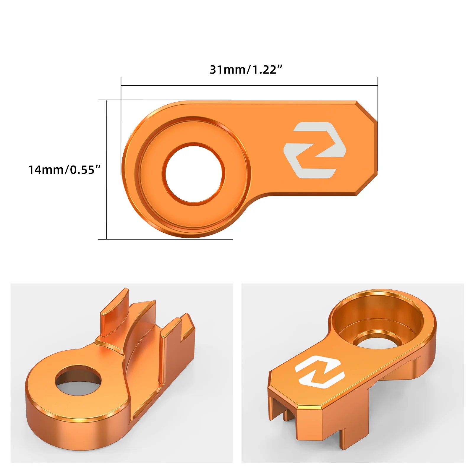 Front ABS Cable Guard Cover For KTM 690 Enduro / R 2008-2018 - Image 5