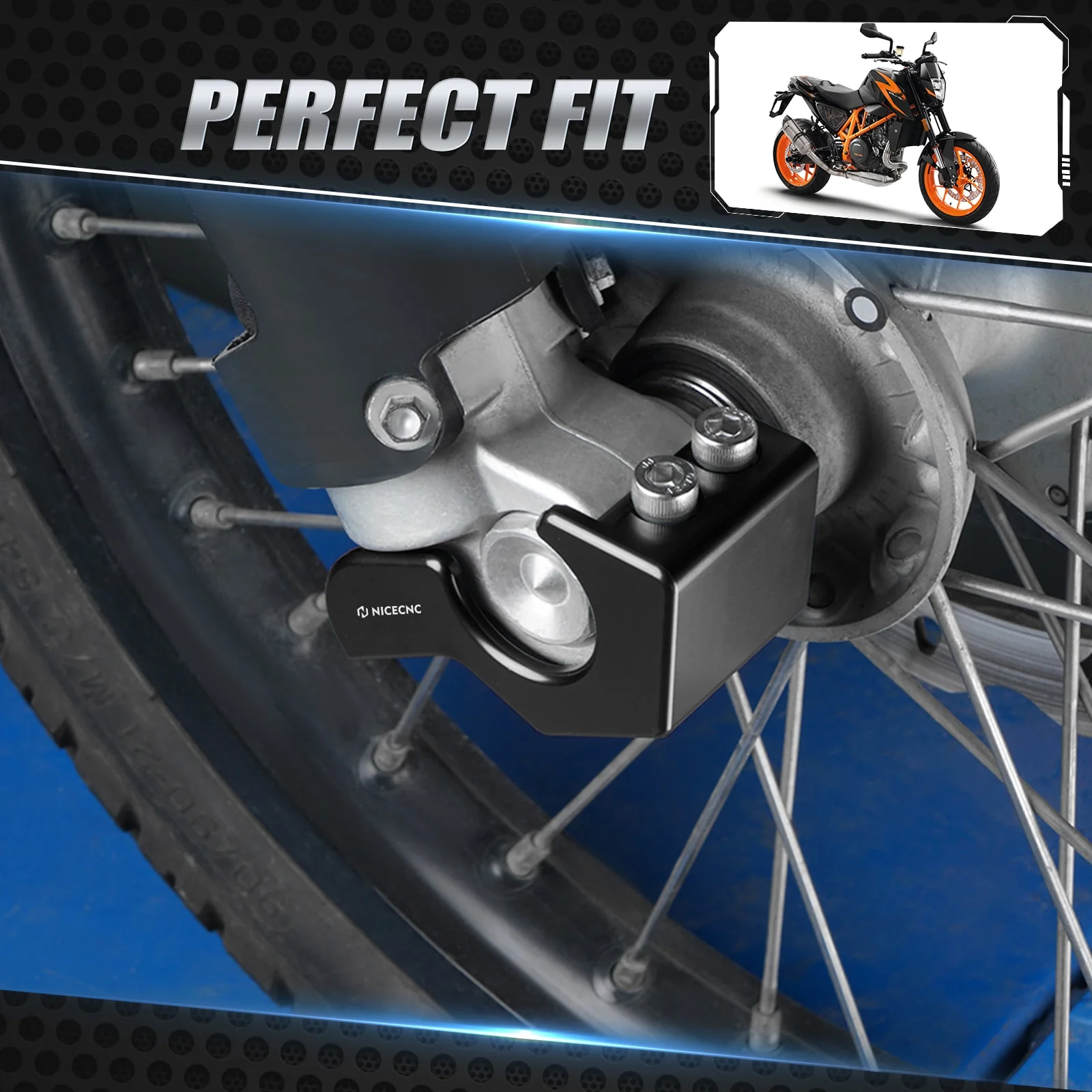 Lower Right Fork Shoe Leg Guard Cover For KTM 690 ENDURO R - Image 3