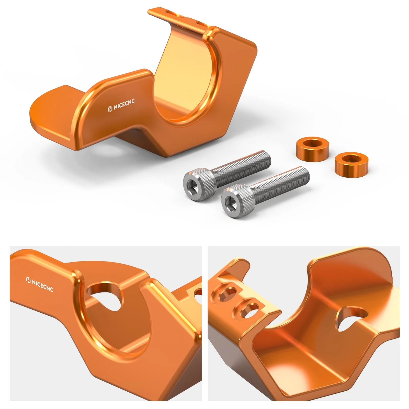 Lower Right Fork Shoe Leg Guard Cover For KTM 690 ENDURO R - Image 9