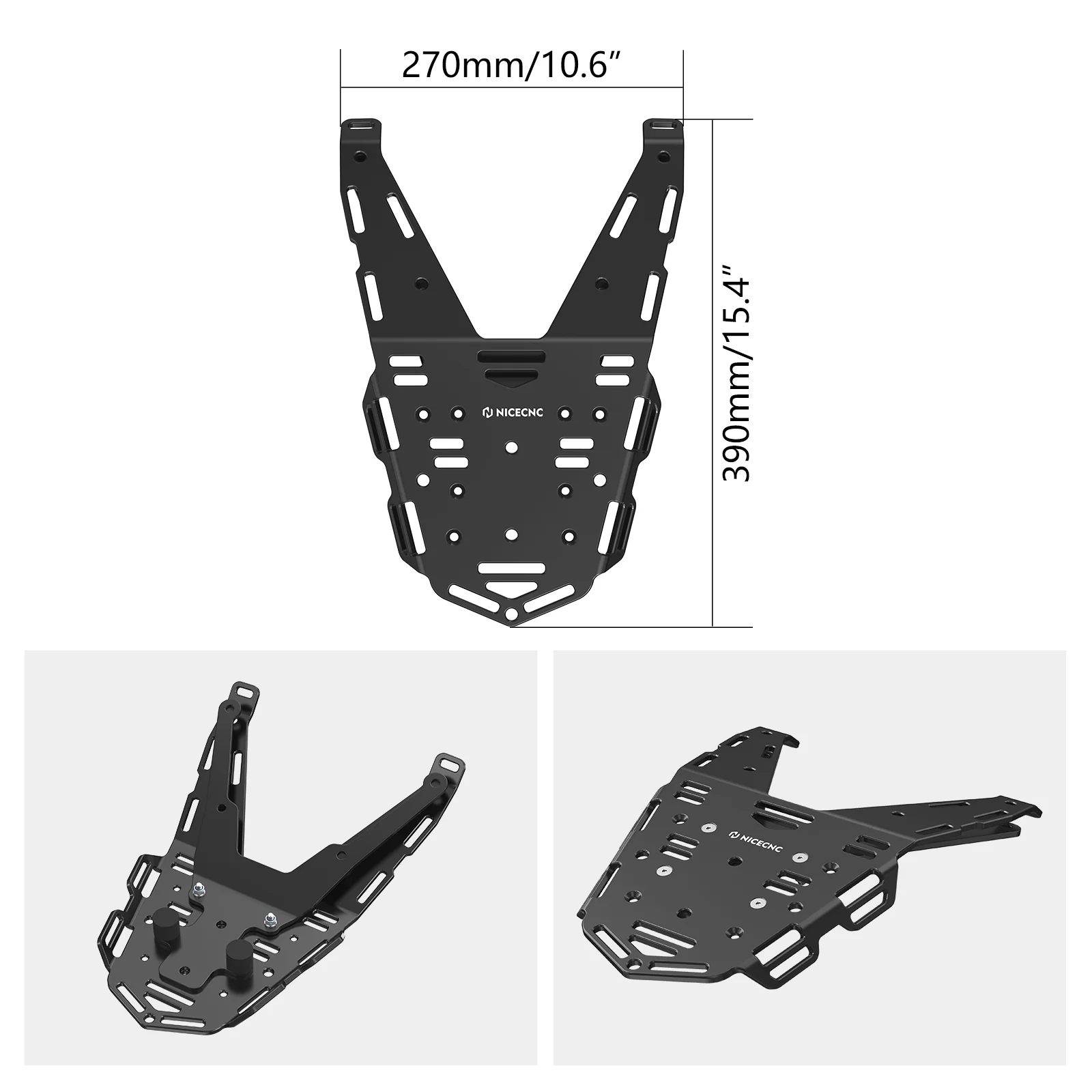 Rear Luggage Rack Cargo Plate Carrier Kit For KTM 690 Enduro R 2008-2018 - Image 5