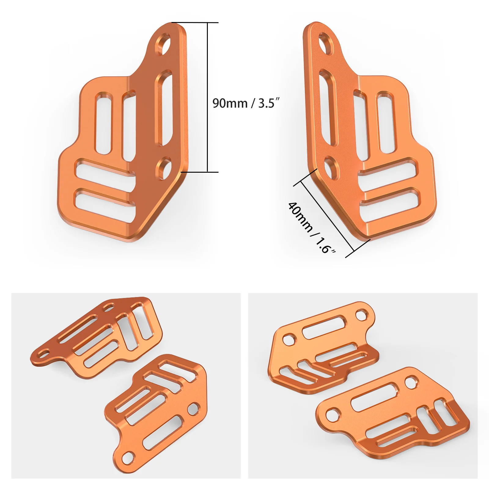 Tie Down Brackets Luggage Rack Side Bag Holders For KTM 790 890 Adventure R - Image 2