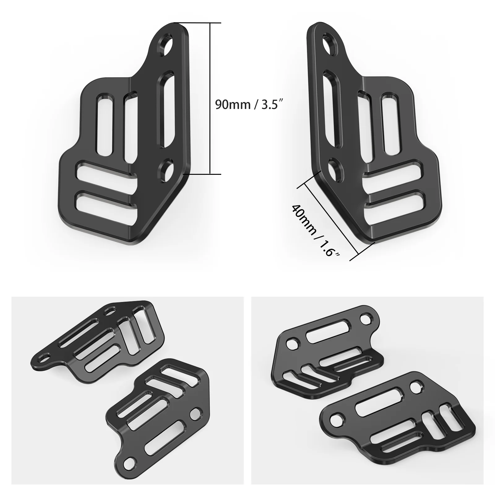 Tie Down Brackets Luggage Rack Side Bag Holders For KTM 790 890 Adventure R - Image 3