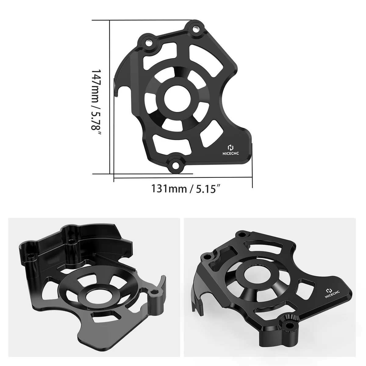 Front Sprocket Cover Chain Guard Case Saver For KTM 950 990 ADV Supermoto SMR - Image 3