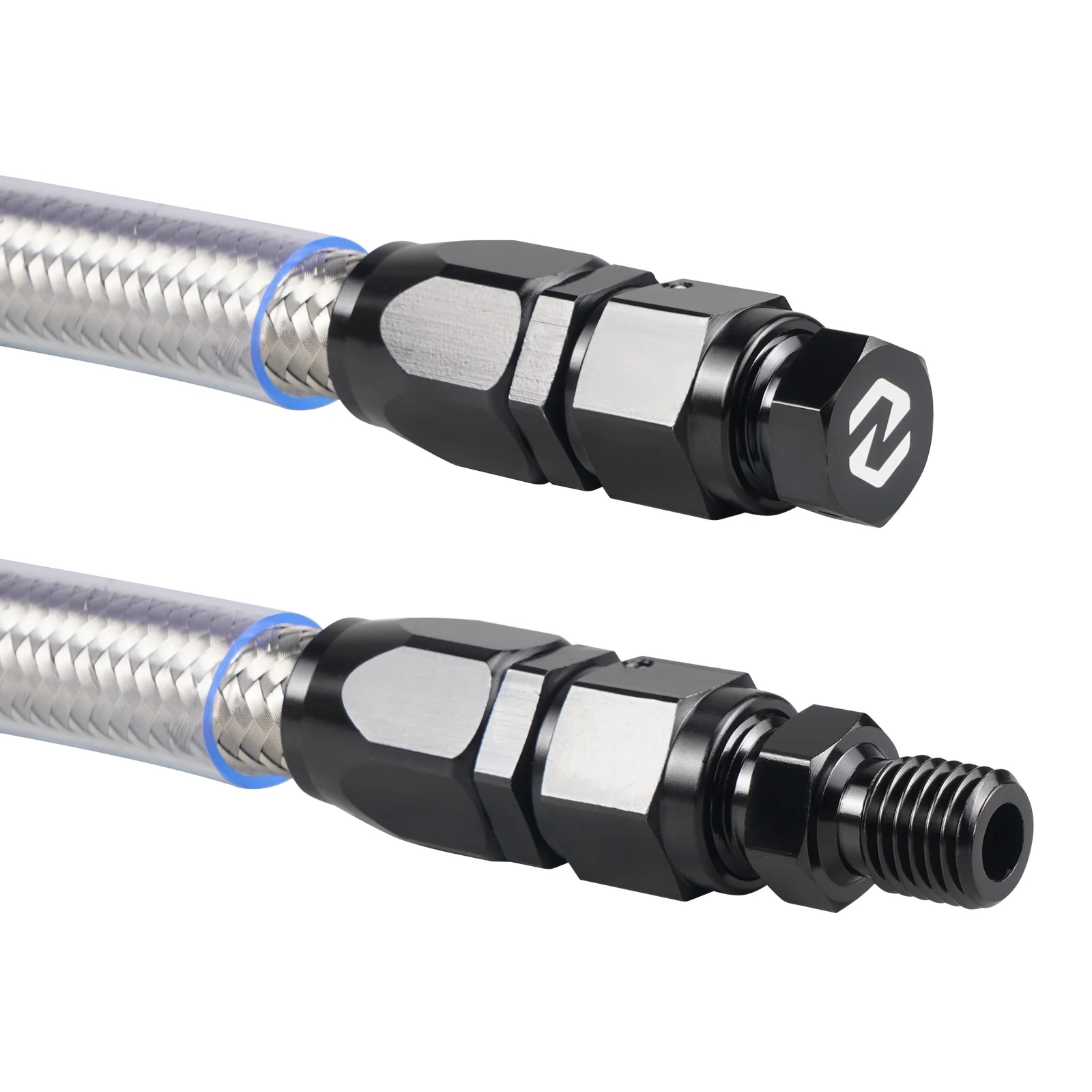 Braided Long Oil Tank Drain Release Hose Kit For KTM 950 / 990 LC8 Adventure R S - Image 2