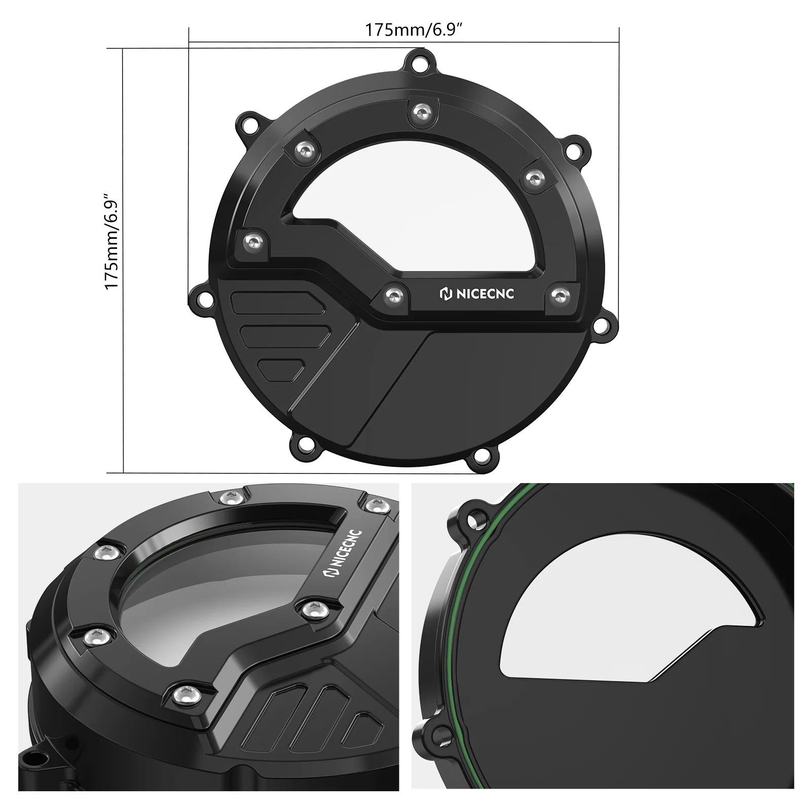 Transparent Clutch Cover For KTM 990 LC8 Adventure Supermoto 950 Super Enduro R - Image 3