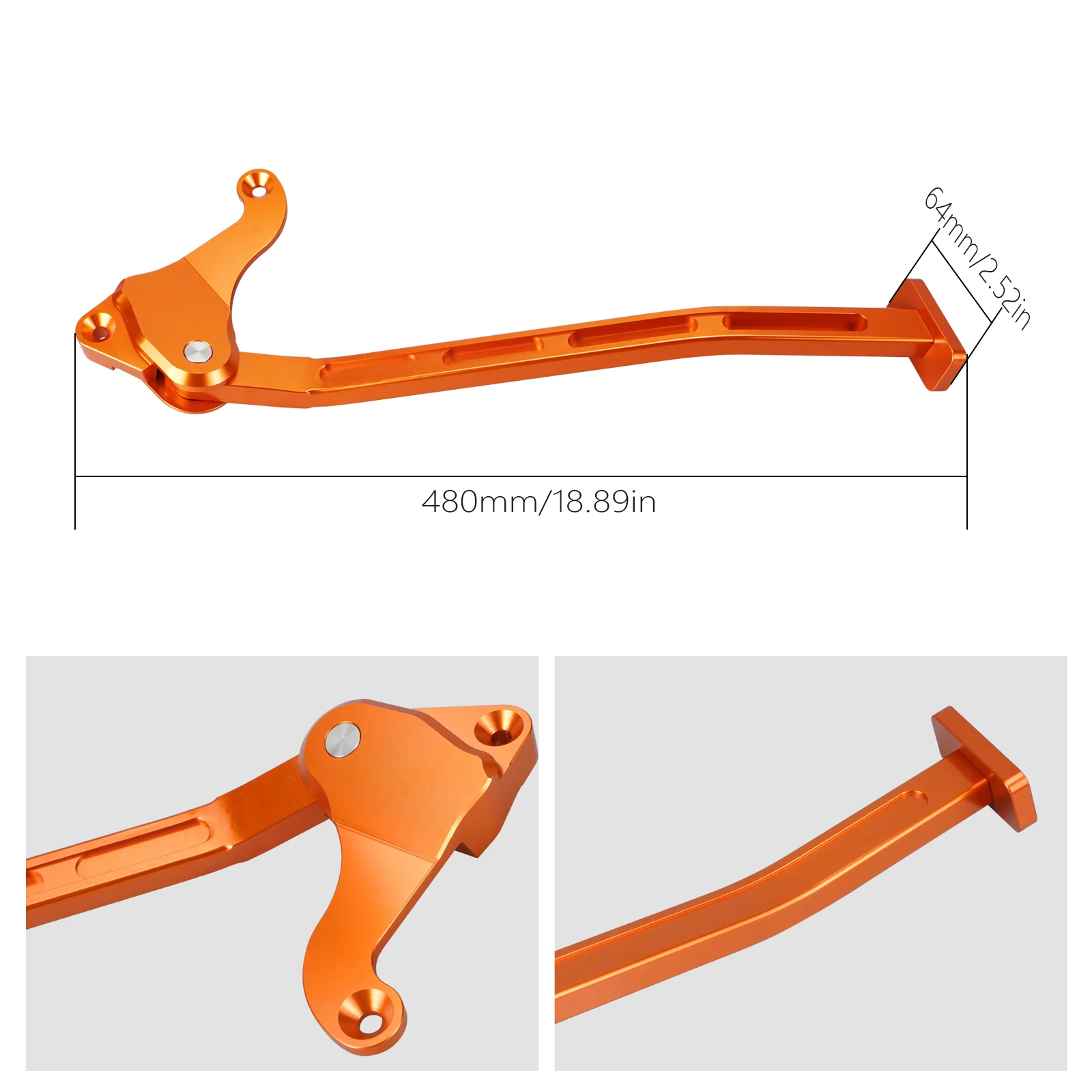 Kickstand Kick Side Stand & Spring For KTM 125-450 SX SXF 2011-2015 - Image 5