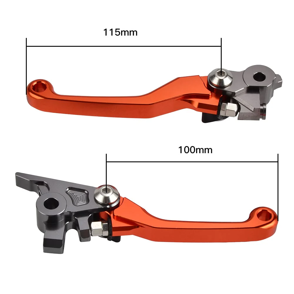 CNC Pivot Brake Clutch Lever Set For KTM 125/150 SX 125/200 EXC 2014-2015 KTM 200 XC-W 2014-2016 - Image 8