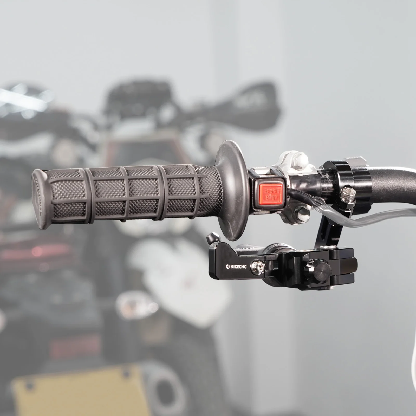 Universal Left Thumb Brake Assembly For 125cc to 1400cc Road Track Super Adventure Bikes - Image 2