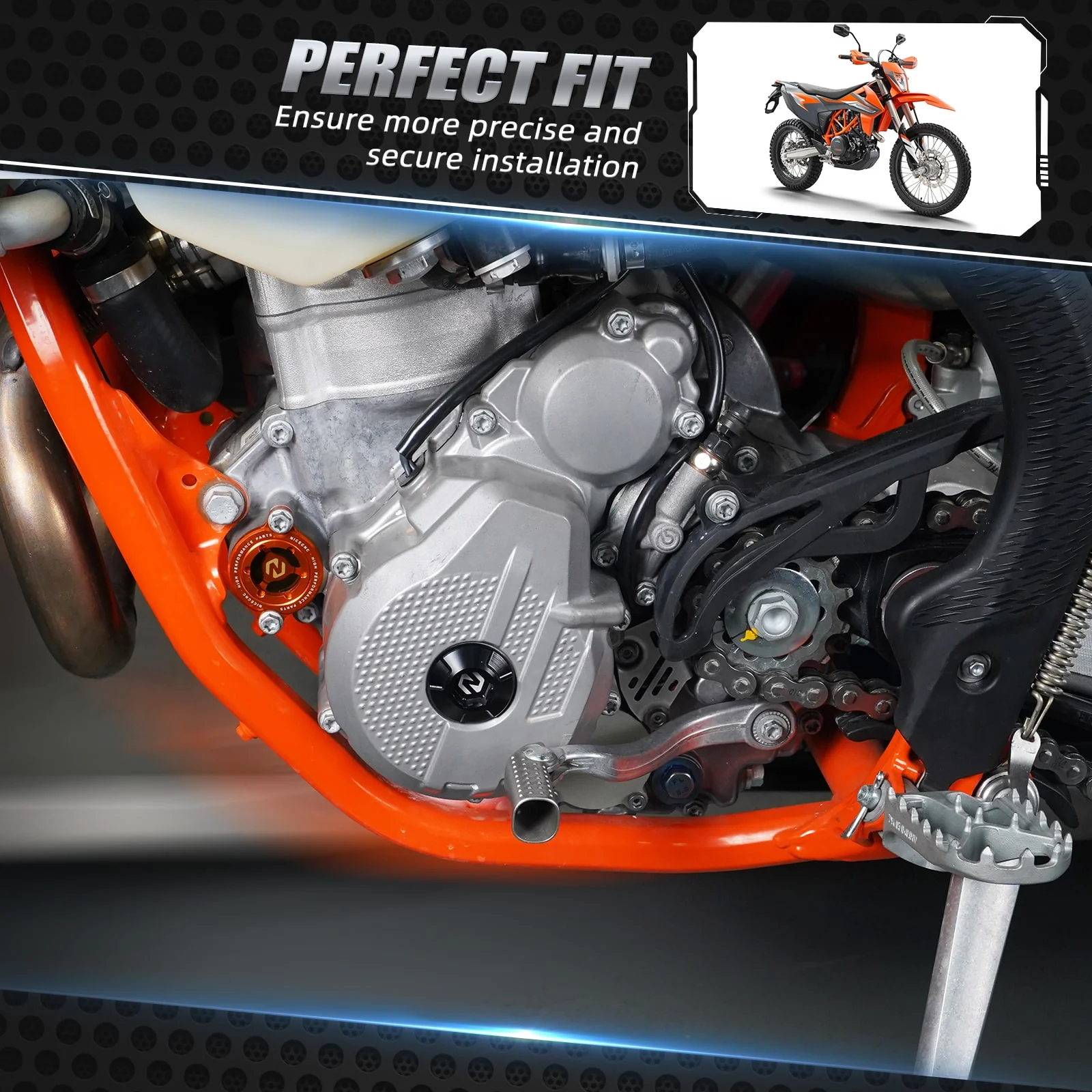 Engine Ignition Cover For KTM 250-350 SX-F XC-F 690 Enduro R 790 890 Adventure R - Image 17