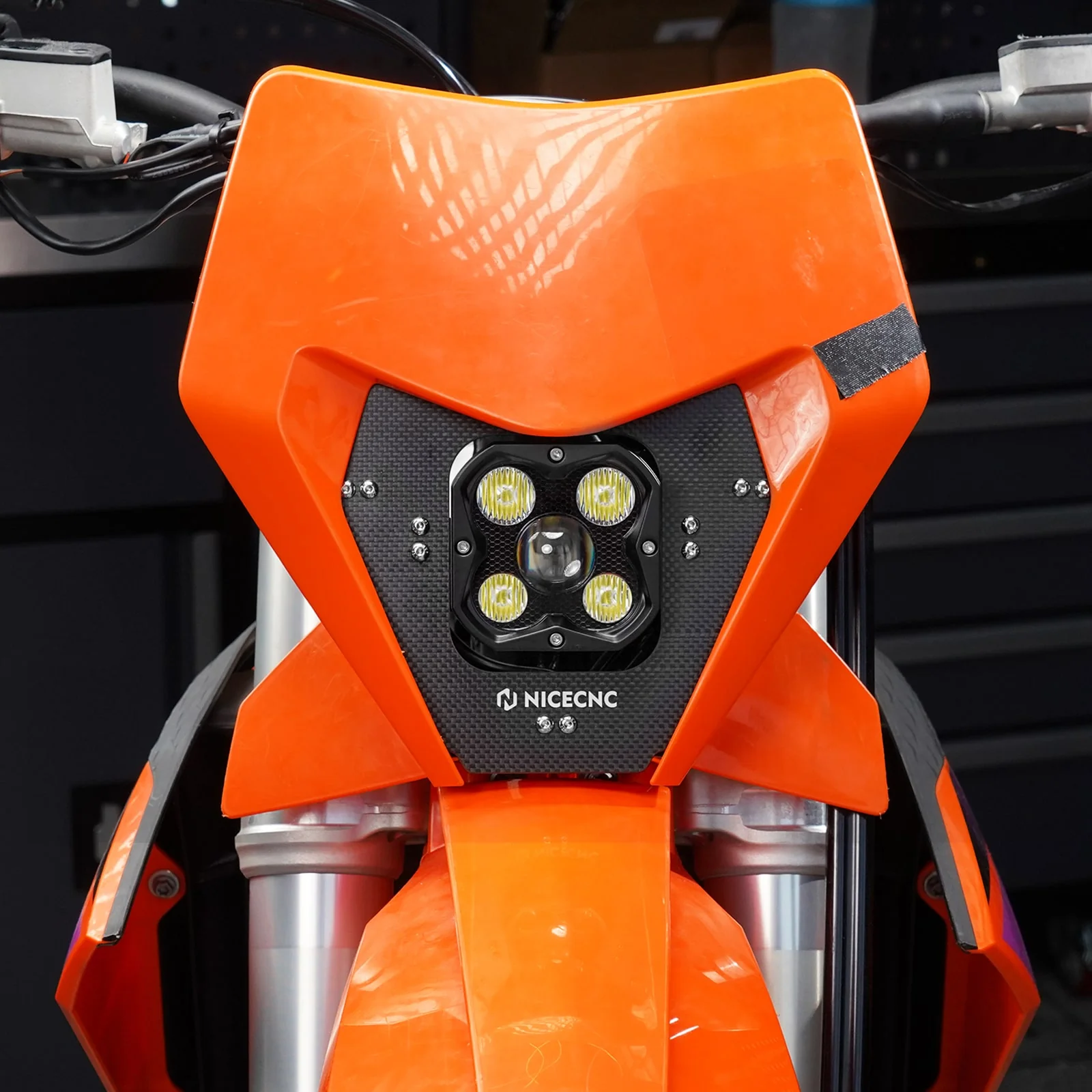 LED Lamp Headlight Kit For KTM 150-500 EXC / EXC-F / XC-W / XCF-W / XW-F 2024-2025 - Image 4