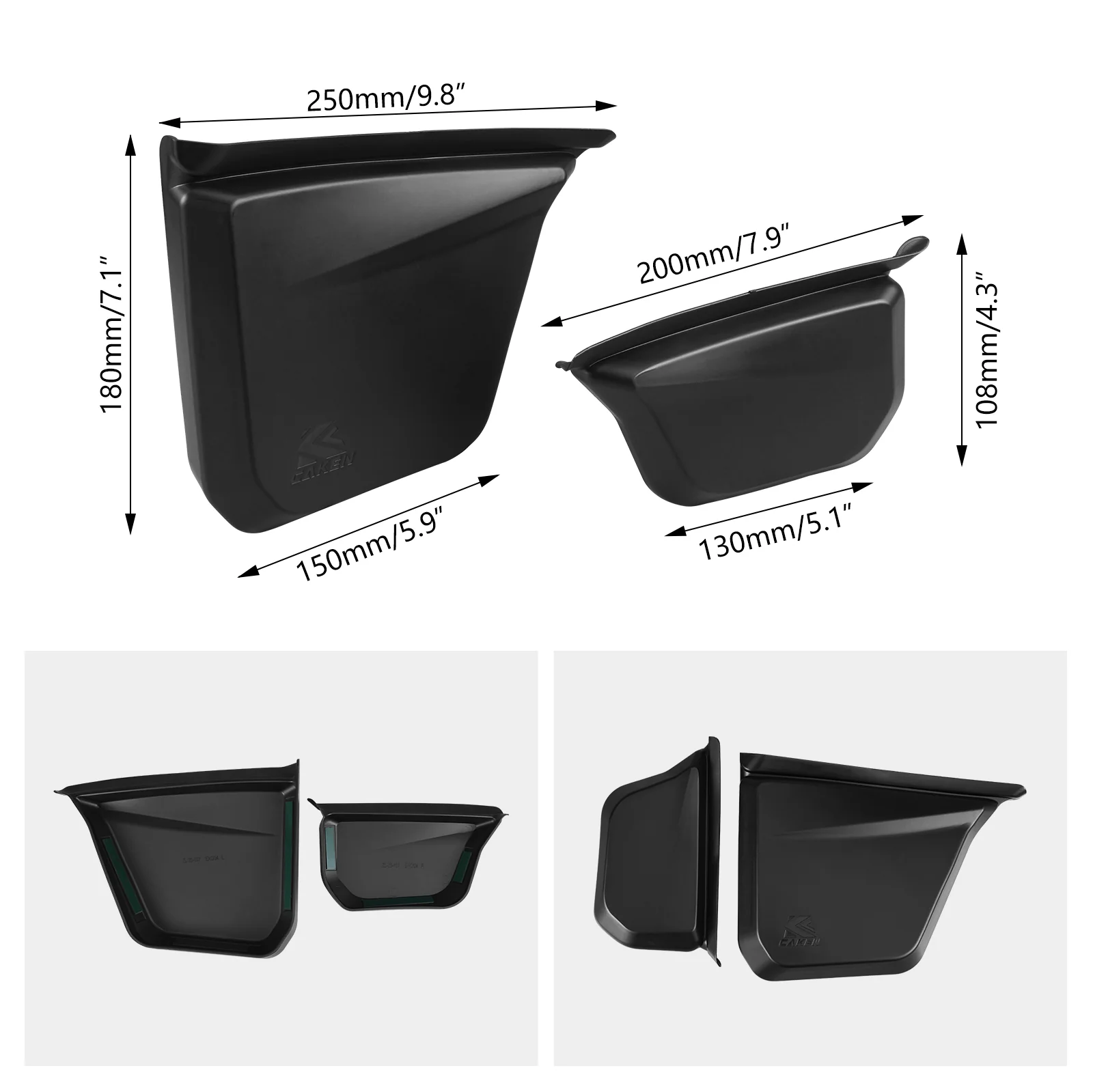Pair Left Right Fuel Tank Cover Guard For KTM 125-300 XC 2023-2024 150-300 EXC 2024 - Image 3