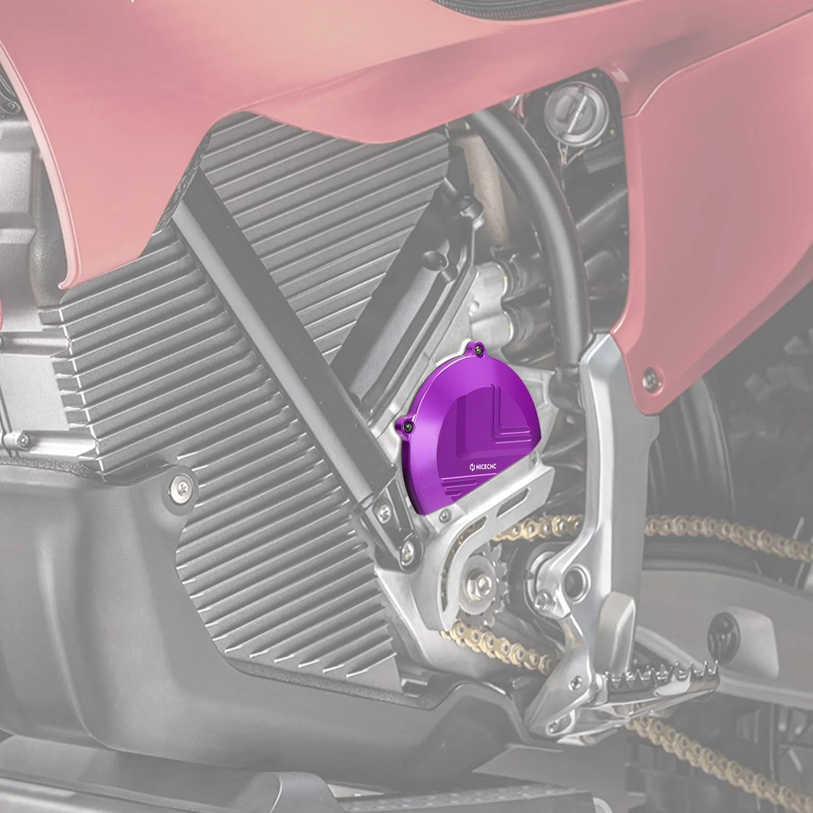 Left Motor Cover Guard For Stark Varg MX / EX 2024-2025 - Image 3