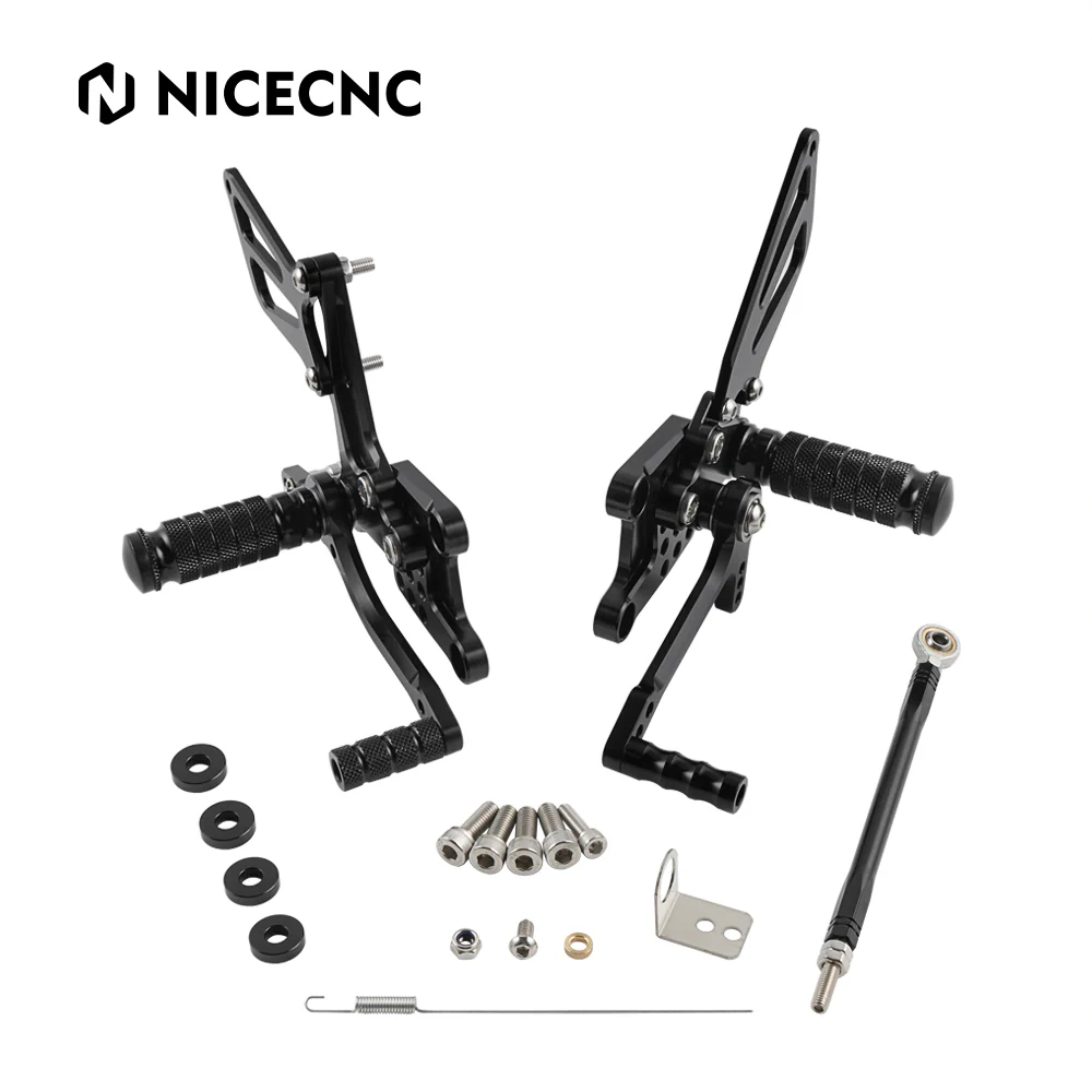 Left + Right Rearset Kit For Suzuki GSXR600 GSXR750 GSXR1000 SV650S - Image 6