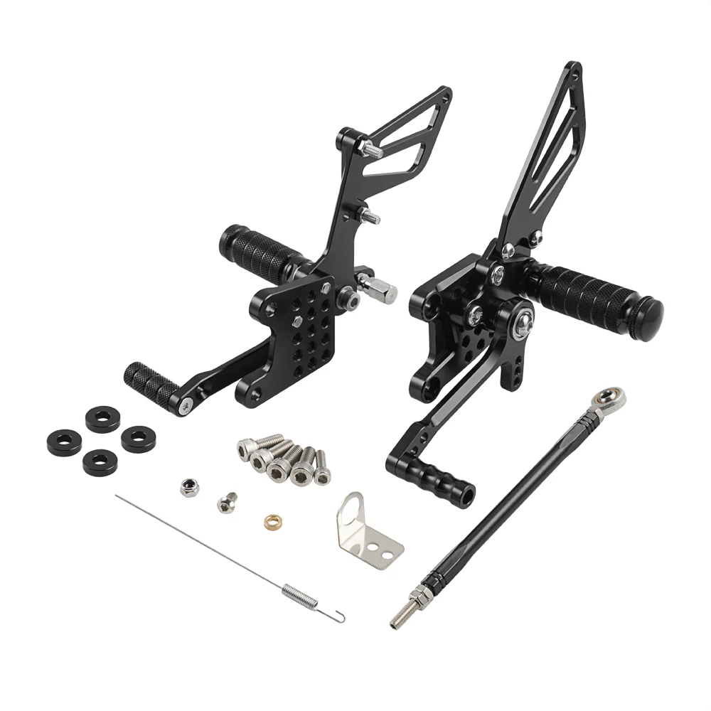 Left + Right Rearset Kit For Suzuki GSXR600 GSXR750 GSXR1000 SV650S - Image 7
