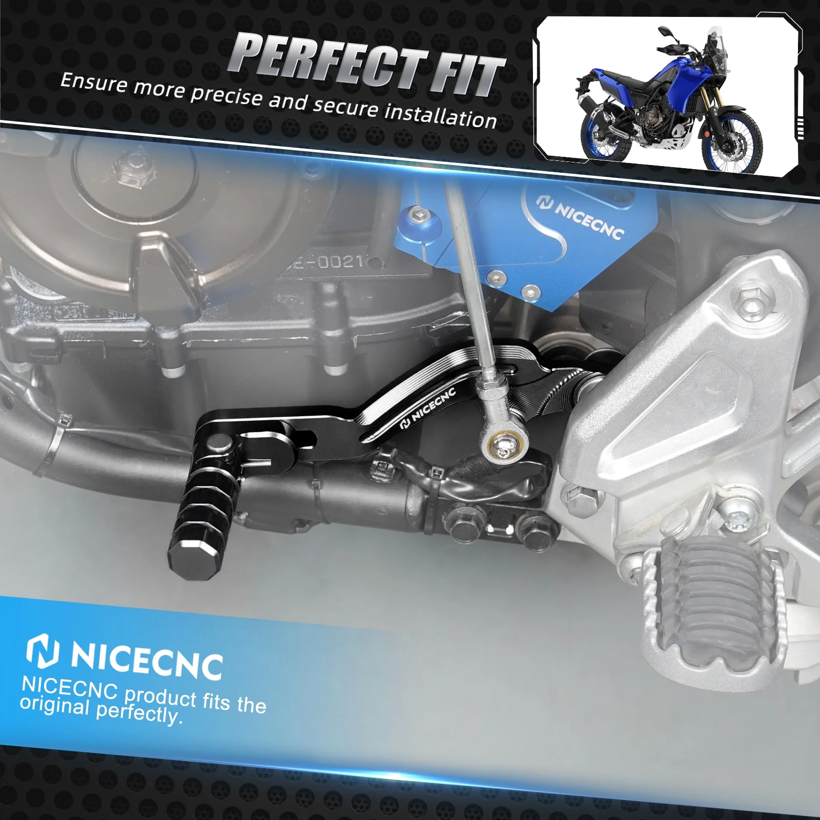Lengthened Enlarged Foot Pegs 6061 Aluminum For YAMAHA TENERE 700 XTZ 700 19-25 - Image 19