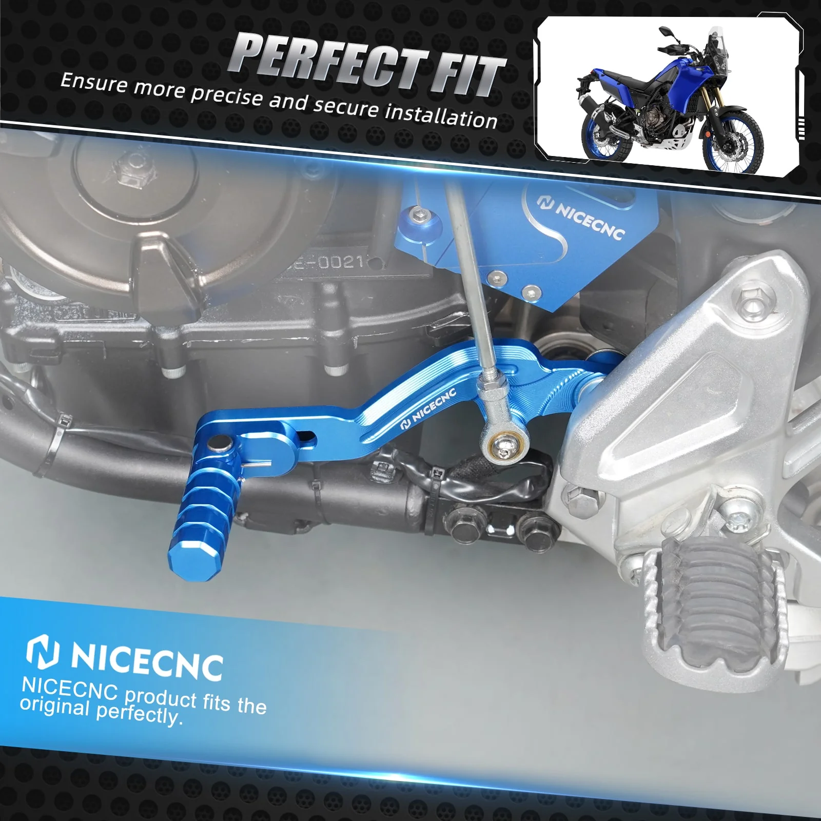 Lengthened Enlarged Foot Pegs 6061 Aluminum For YAMAHA TENERE 700 XTZ 700 19-25 - Image 21