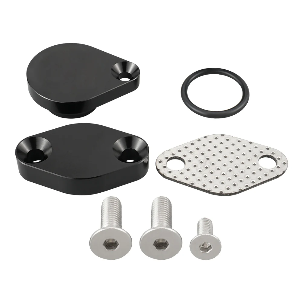 LS Truck intake plug EGR Delete Kit Block Off Plate for Silverado 4.8 5.3 6.0L LQ4 LSX LM7 LM4 - Image 12