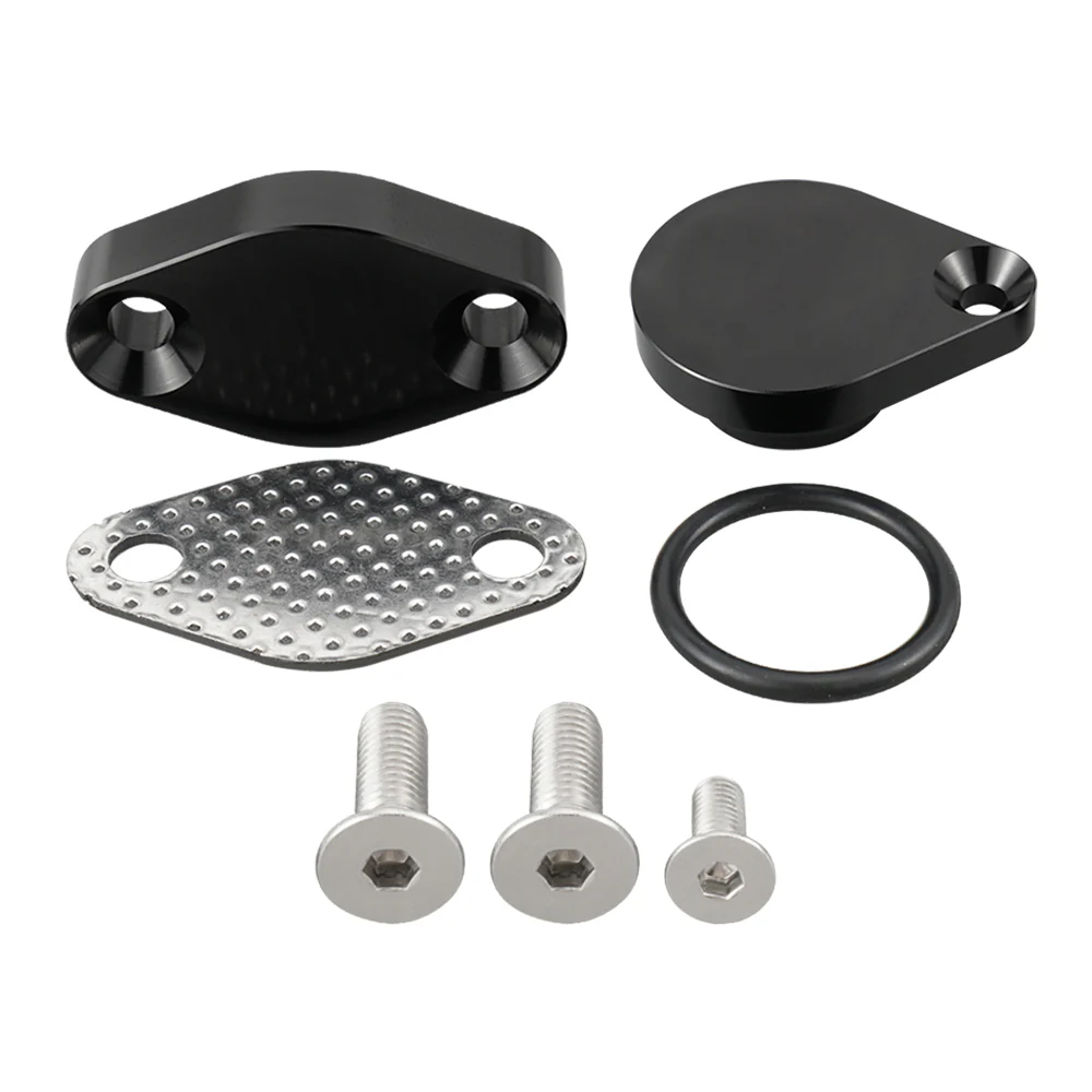 LS Truck intake plug EGR Delete Kit Block Off Plate for Silverado 4.8 5.3 6.0L LQ4 LSX LM7 LM4 - Image 13