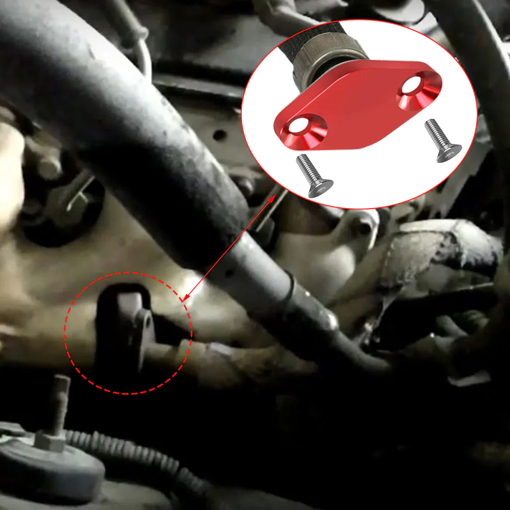 LS Truck intake plug EGR Delete Kit Block Off Plate for Silverado 4.8 5.3 6.0L LQ4 LSX LM7 LM4 - Image 4