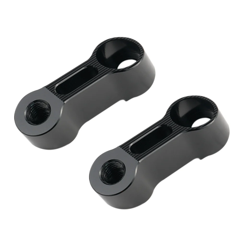 M10 Stem Mirror Mount Riser Extender Adapter Universal For Kawasaki Honda Suzuki - Image 10