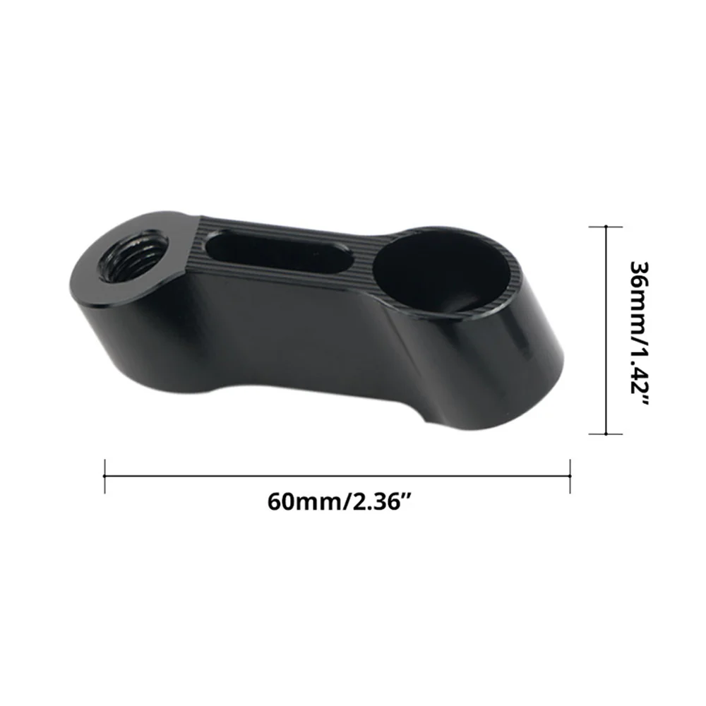 M10 Stem Mirror Mount Riser Extender Adapter Universal For Kawasaki Honda Suzuki - Image 4