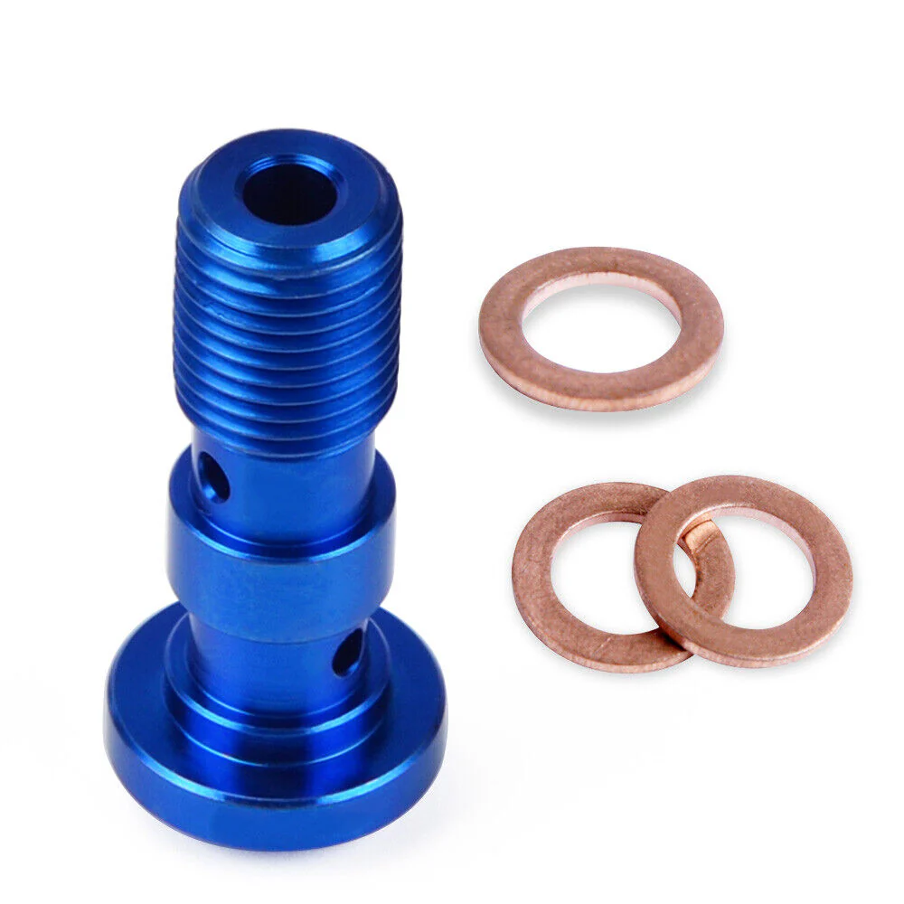 M10 X 1.0 Dual Brake Banjo Bolt Double Hole For APRILIA  RSV4 1000 BMW R1200GS KTM 1290 Super Duke - Image 5
