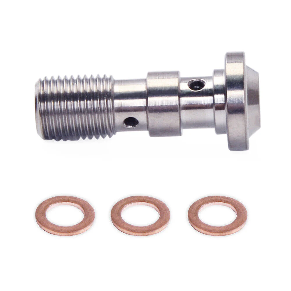 M10 X 1.0 Dual Brake Banjo Bolt Double Hole For APRILIA  RSV4 1000 BMW R1200GS KTM 1290 Super Duke - Image 6