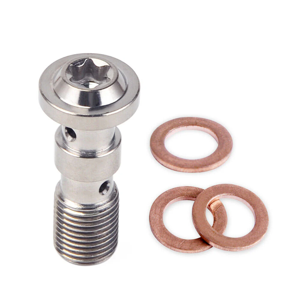M10 X 1.0 Dual Brake Banjo Bolt Double Hole For APRILIA  RSV4 1000 BMW R1200GS KTM 1290 Super Duke - Image 7