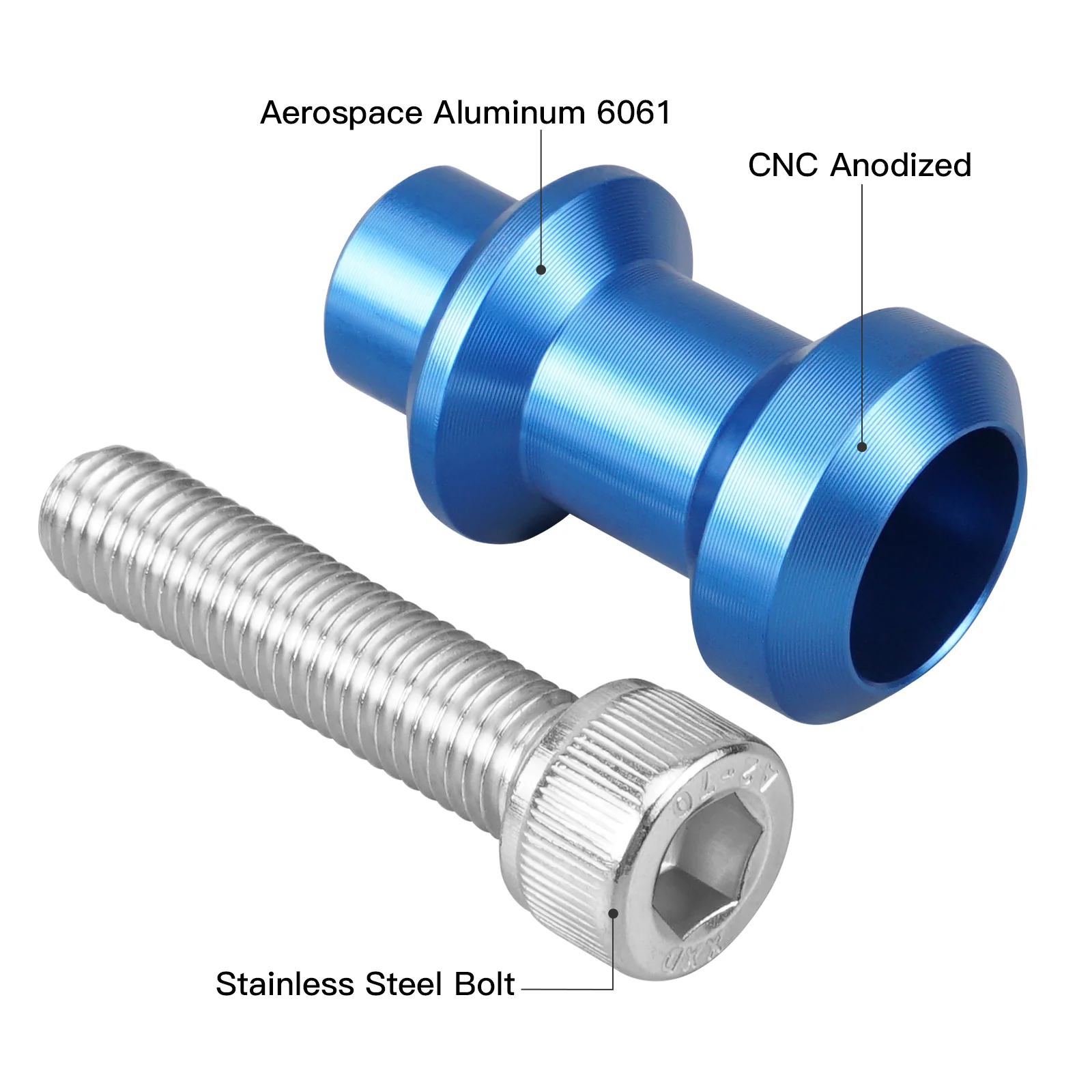M10 XP1.5 Swingarm Spools Sliders Stand Holders for KTM Husqvarna - Image 4